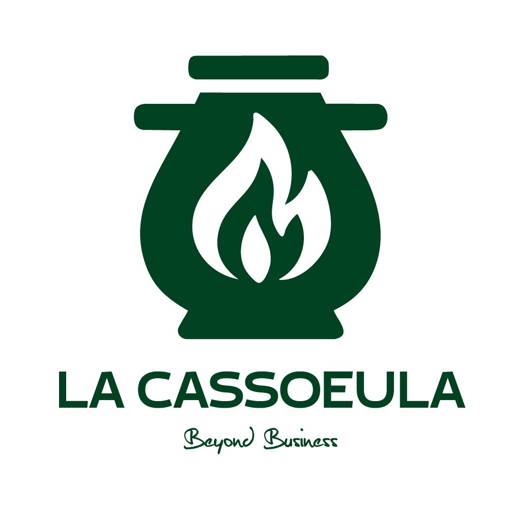 Logo La Cassoeula verde su fondo bianco